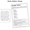 Mode, Median and Range