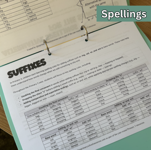 Spellings (P3)