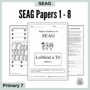 SEAG Practice Papers 1-8 (Gaeilge)
