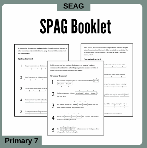 SPAG Booklet