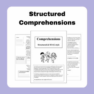 Structured Comprehensions