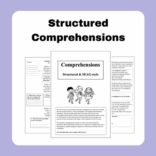 Structured Comprehensions